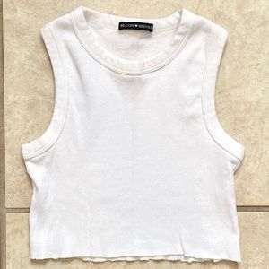 Brandy Melville Extreme Crop Muscle Tank